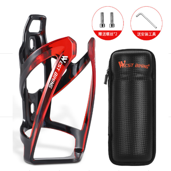 Hard shell bag water bottle bag with water bottle cag